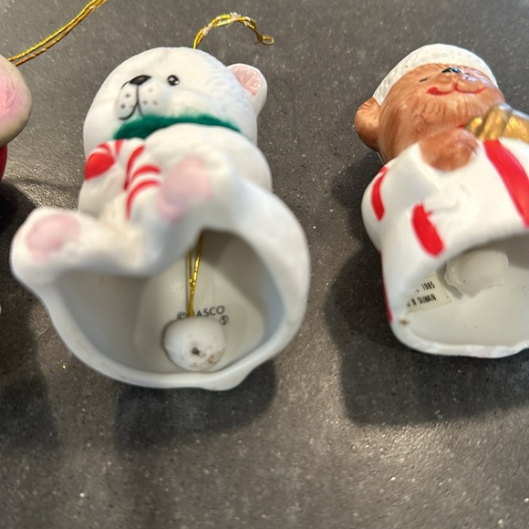 S/3 JASCO LIL CHIMERS CHRISTMAS ORNAMENTS - Picture 6 of 8